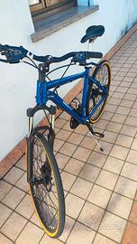 bici galletti blù metallizzato