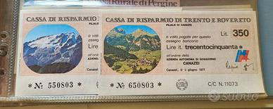MINIASSEGNI CASSA DI RISPARMIO DI TRENTO