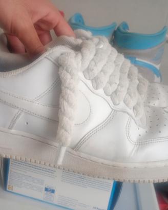 air force 1 lacci grossi