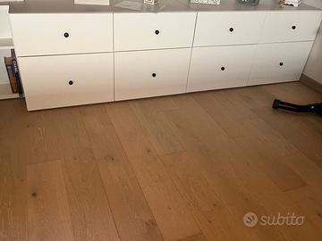 mobile basso con cassetti ikea 