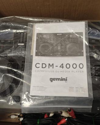 Console DJ Gemini CDM 4000