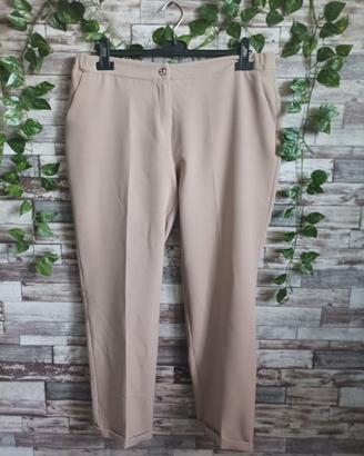 PANTALONI DONNA CON RISVOLTINO VARIE TAGLIE