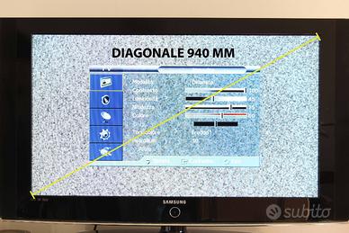 TV LCD 38” SAMSUNG CON OMAGGIO LETTORE DVD