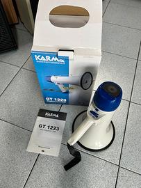 Megafono Karma 15W con sirena nuovo