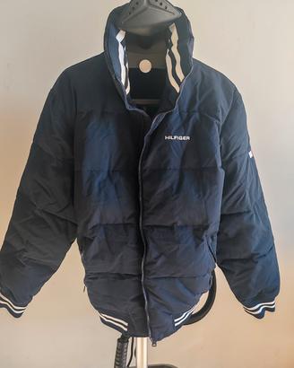 Bomber Piumino Tommy Hilfiger Canvas Blu Notte - T