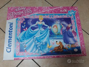 DISNEY PRINCESS PUZZLE MAXI 104 PEZZI