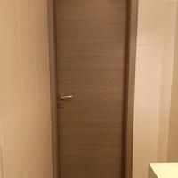 Porta battente grigio rovere 80 cm