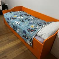 Letto singolo con letto aggiuntivo