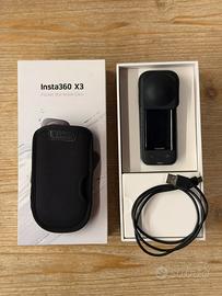 Insta 360 x3 con Lens cap