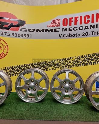 4 Cerchi Lega 16 pollici Renault,Nissan,Suzuki