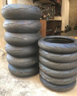 Pneumatici moto diverse misure