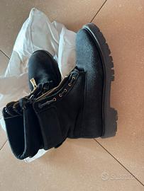 Stivaletti camoscio donna
