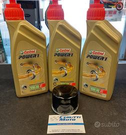 Kit tagliando Tmax castrol power 1 3L + filtro