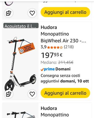 Monopattini con freno a disco