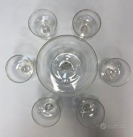 Set in cristallo inciso macedonia/gelato - Leggere