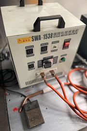 Saldatrice a punti a rete in acciaio