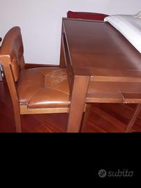 sedie sala noce rivestimento in pelle