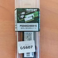 Modulo Ram DDR4 SODIMM 8Gb 2400MHz