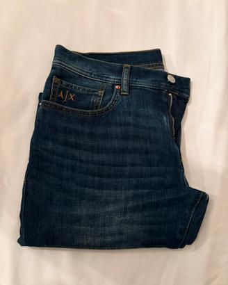 Jeans Armani Exchange Classic Slim Fit Denim Blu