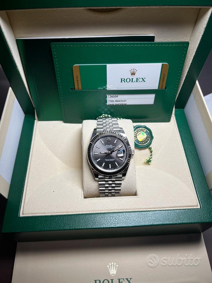 Rolex clearance datejust subito