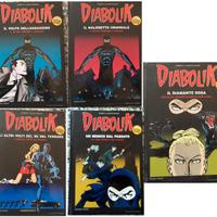 5 volumi extra serie Diabolik copertina cartone