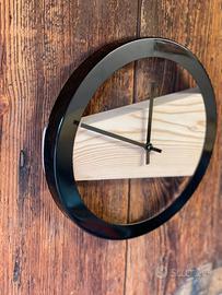 Orologio da Parete Artigianale in Legno