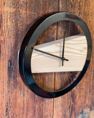 Orologio da Parete Artigianale in Legno