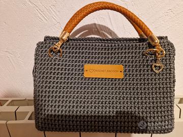 borsa all'uncinetto 