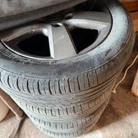 Cerchi in lega golf appena gommati