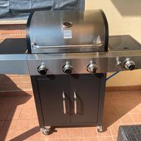 Barbecue gas