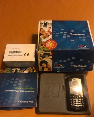 Black berry pearl 8100 smartphone