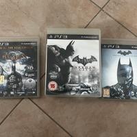 Batman Trilogio PS3 - Arkham Asylum, City, Origins