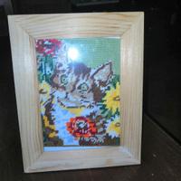 quadretti mezzopunto cuciti a mano