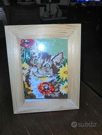 quadretti mezzopunto cuciti a mano