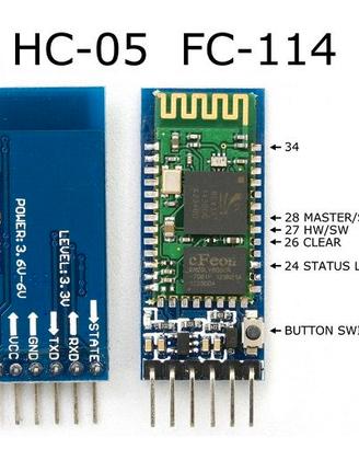 MODULO CONVERTITORE SERIALE/BLUETOOTH HC-05