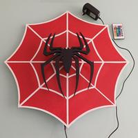 Lampada da muro di Spiderman