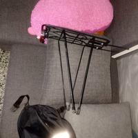 Porta parchi  bicicletta con borse laterali