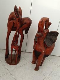 Sculture in legno