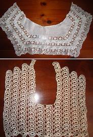 Colletti antichi pizzo - inizio 1900