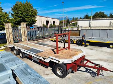 Rimorchio Carrellone 3 assi usato CTC trasporto co