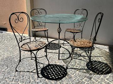 Elegante Set da Giardino Vintage