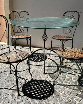 Elegante Set da Giardino Vintage