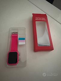Orologio digitale Seven nuovo fucsia