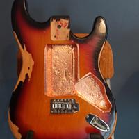 Body Stratocaster sunbrust soft relic