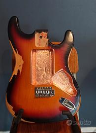 Body Stratocaster sunbrust soft relic