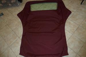 Capote bordeaux Audi A4 lunotto non si scolla