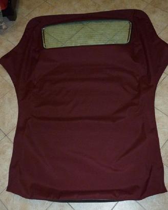 Capote bordeaux Audi A4 lunotto non si scolla