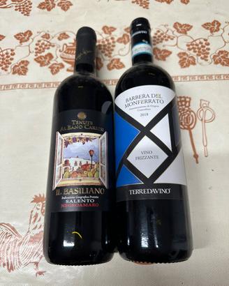 Negroamaro Salento & Barbera Monferrato