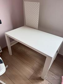 Scrivania per bambini bianca