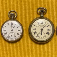 4 antichi orologi da taschino